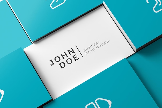 PSD a box with the name john st mark on it