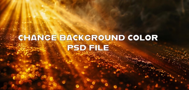 PSD a bright yellow background with a lot of sparkles