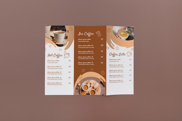 Brochure concept mock-up