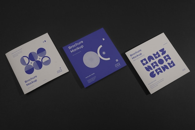 Brochures mockup