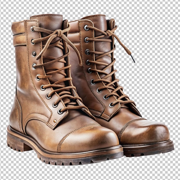 PSD brown combat boots