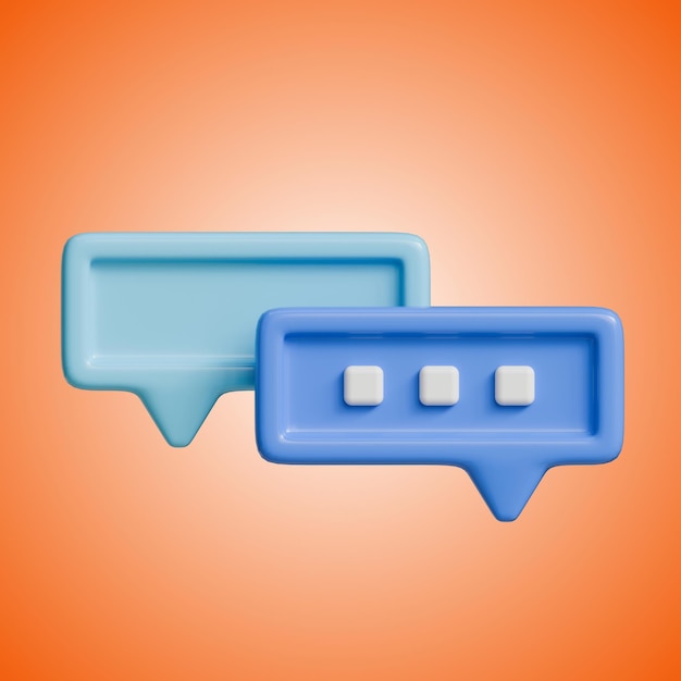 PSD buble chat icon