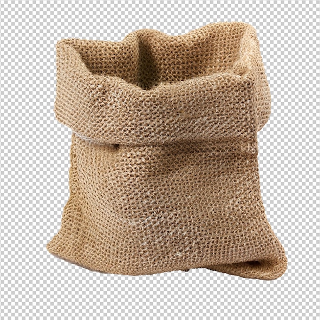 Burlap sack On Alpha Layer