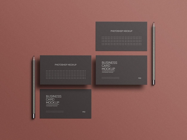 Business card mockup