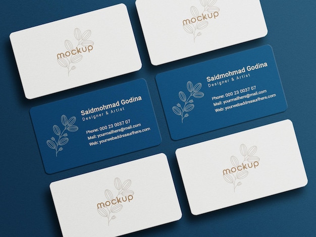 Business card mockup