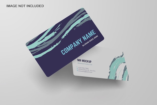 Business card mockup