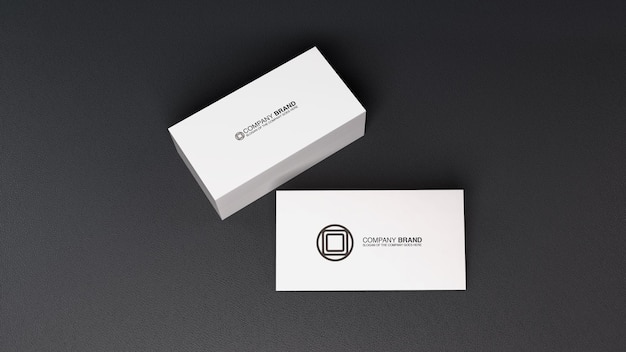 Business card mockup