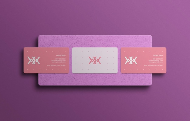 Business cards mockup