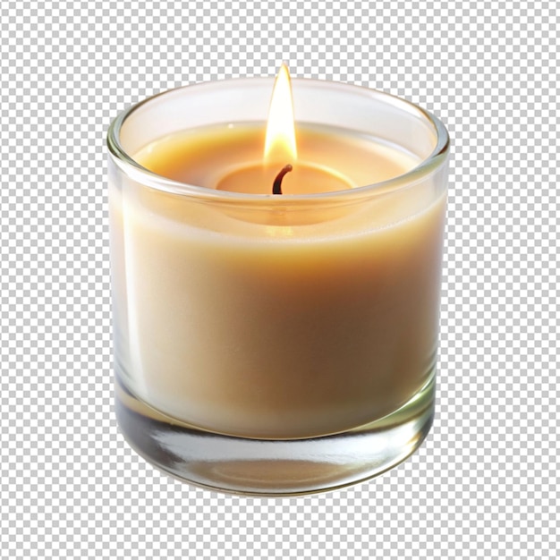 a candle on transperent back ground