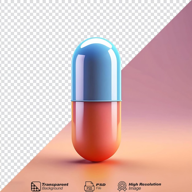 Capsule Icon isolated on transparent background