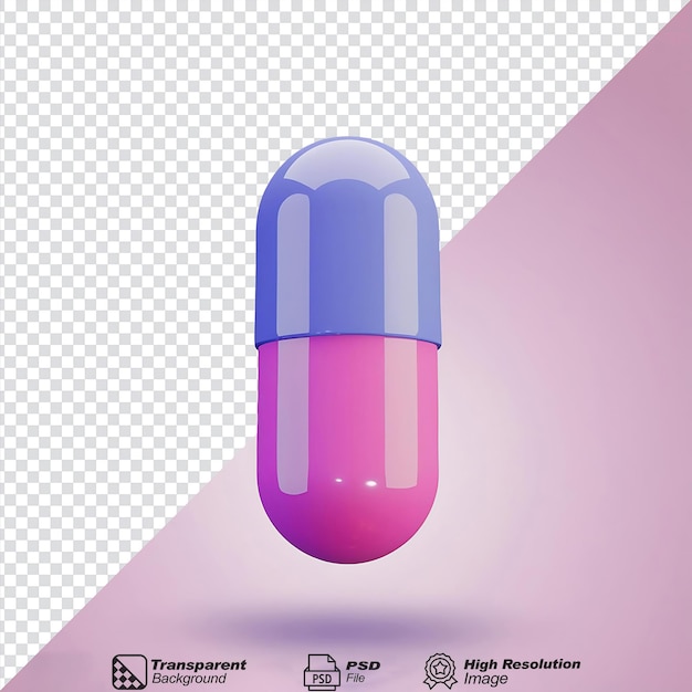 Capsule Icon isolated on transparent background