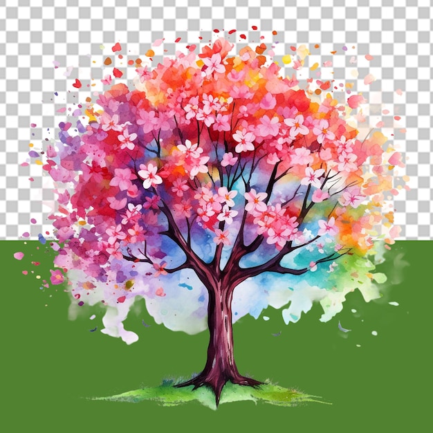 Capturing the Spirit of Spring PNG Illustration