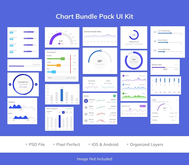 Chart Bundle Pack UI Kit