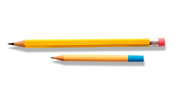 Close up on office supply pencil item