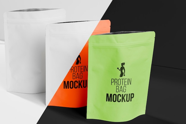 Collection of protein bags