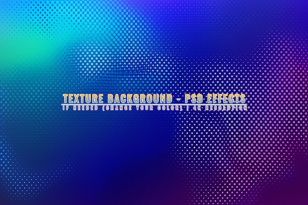 PSD colorful template on transparent background