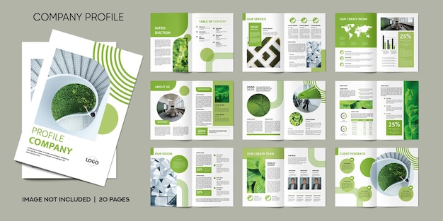 PSD company profile template