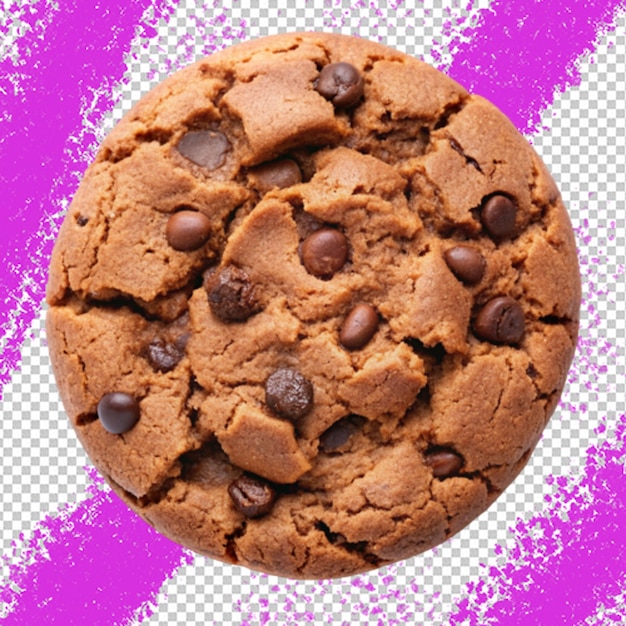 Cookies on transparent background