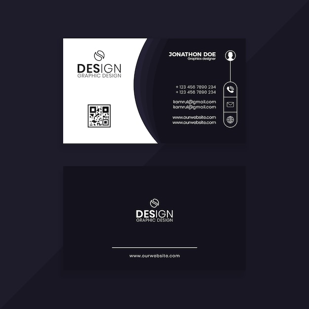 Corporate business card