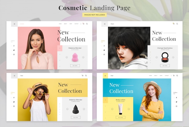 Cosmetic Landing Page