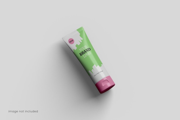 Cosmetic tube mockup for beauty brands