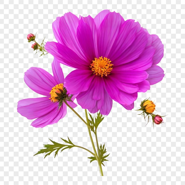 Cosmos flower PNG file