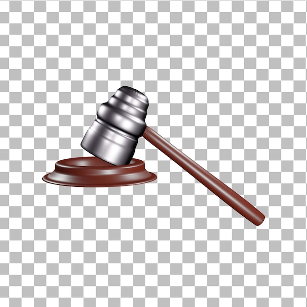 PSD court hammer 3d