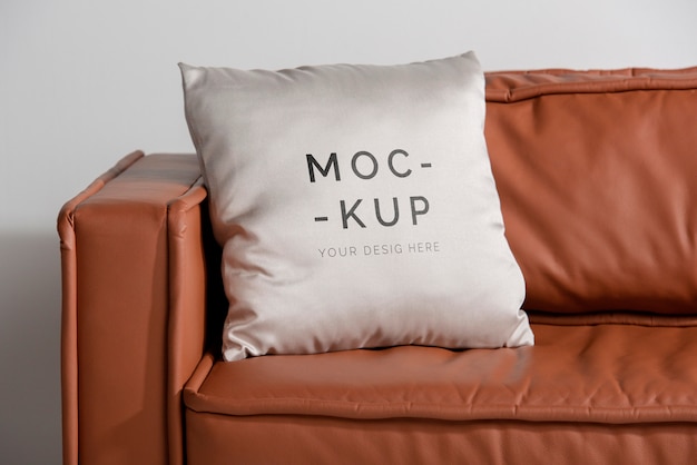 Cozy cushion fabric mock-up