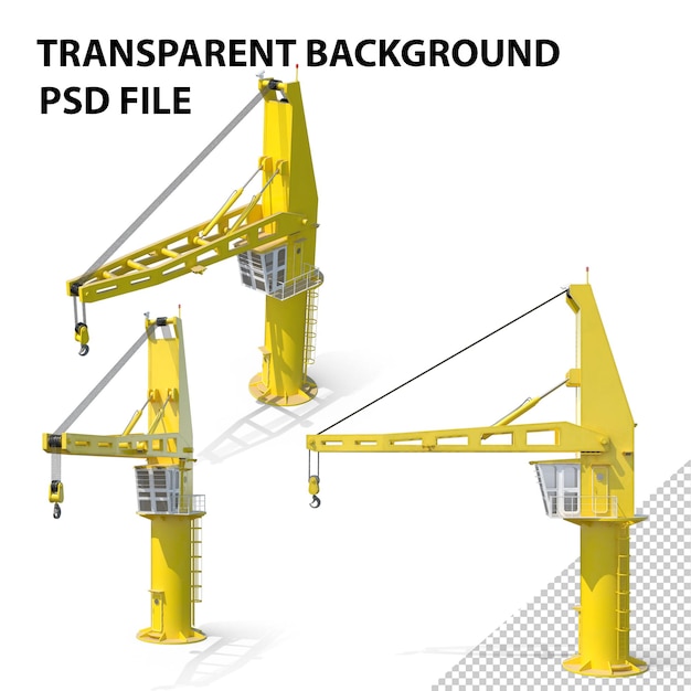 PSD crane png