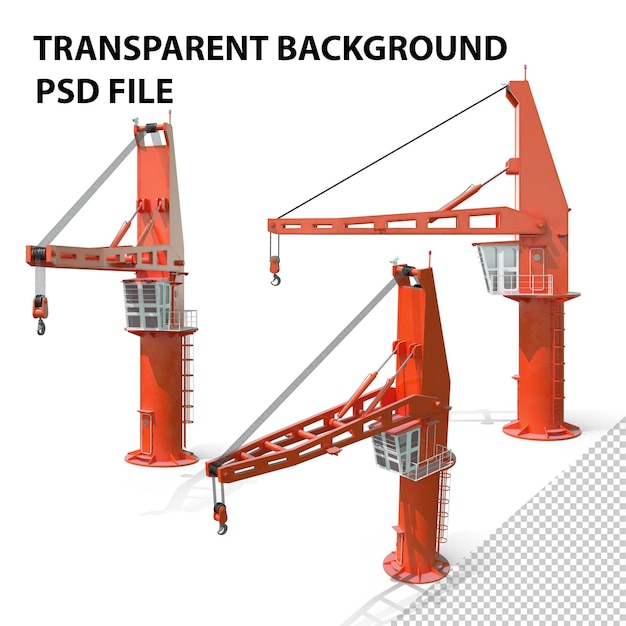 PSD crane png