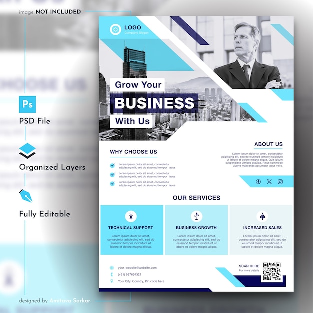 Creative Business Flyer template