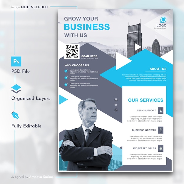 Creative Business Flyer template