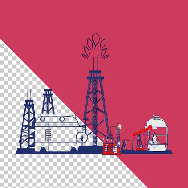 PSD day of oil gas and fuel industry png illustration