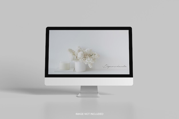 PSD desktop mockup