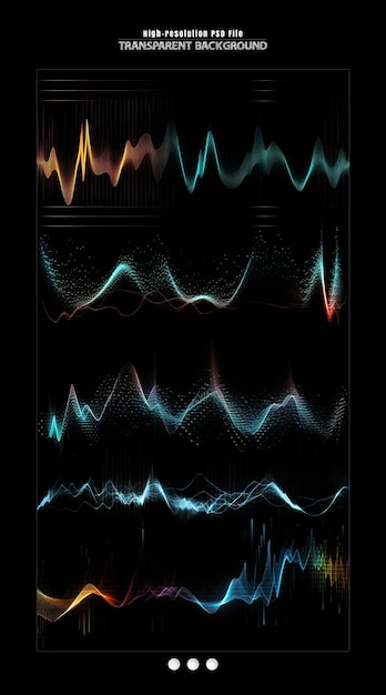 PSD digital pattern technology background