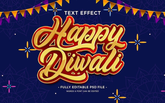 Diwali-teksteffect