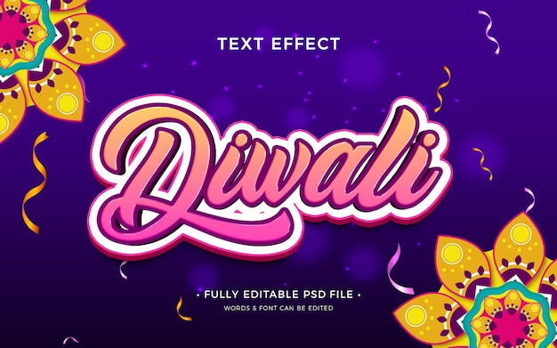 Diwali-teksteffect