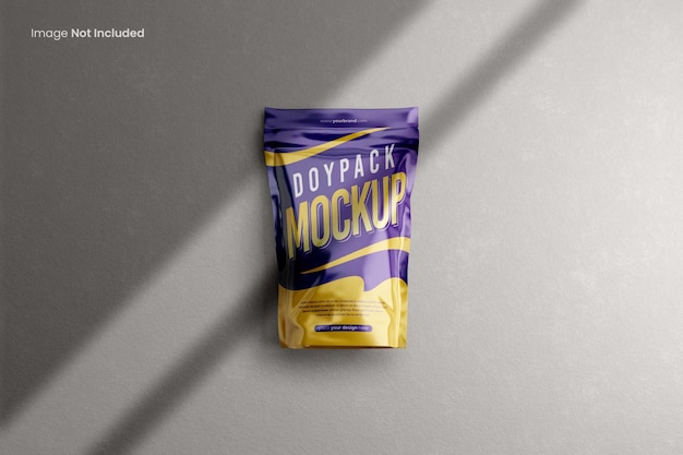 Doypack Pouch Food Packaging Mockup