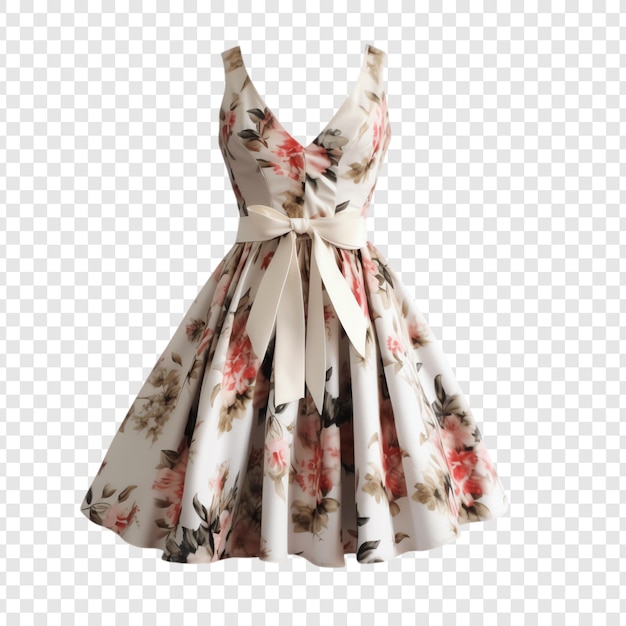 dress with a floral pattern