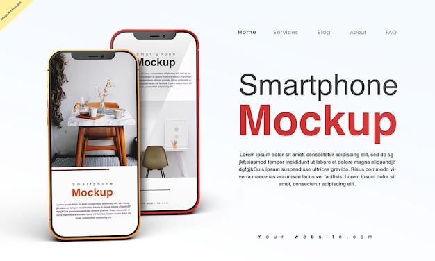 Editable Smartphone Mockup