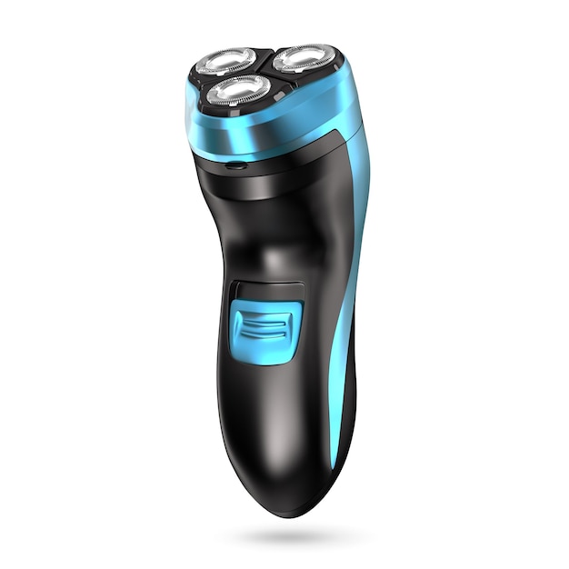 Electronic shaver mockup