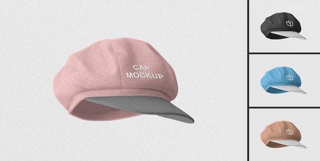 Elegant cap mockup