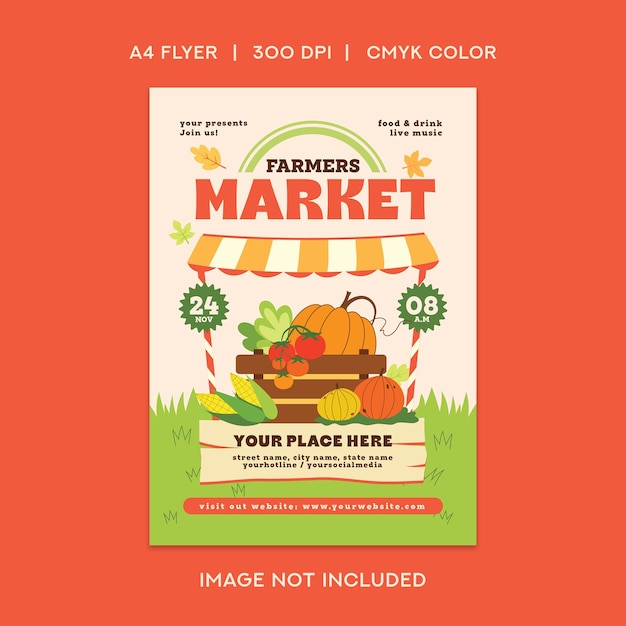 PSD farmer's market flyer