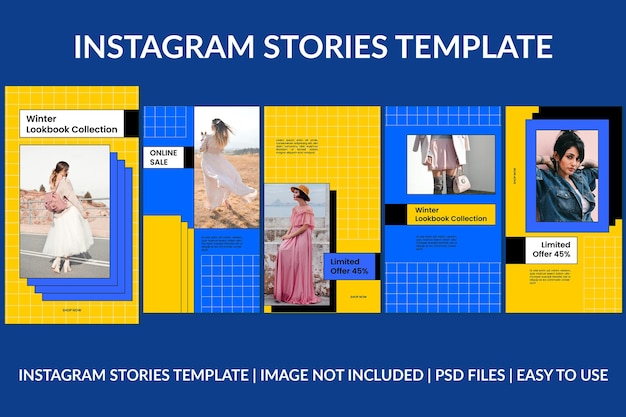 Fashion Sale Instagram Stories Design Template