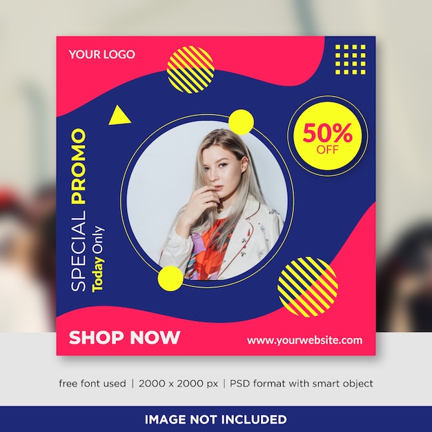 Fashion Sale Social Media Banners Template 