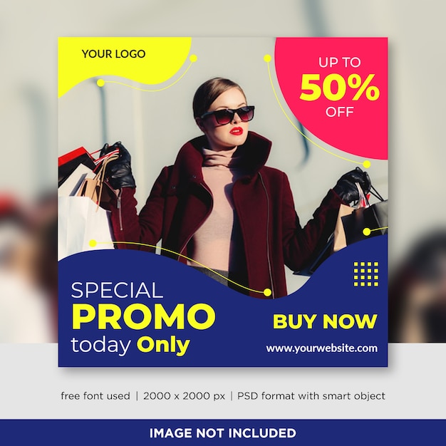 Fashion Sale Social Media Banners Template 