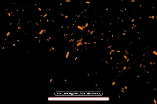 PSD fire embers particles texture sparkle burn effect overlays