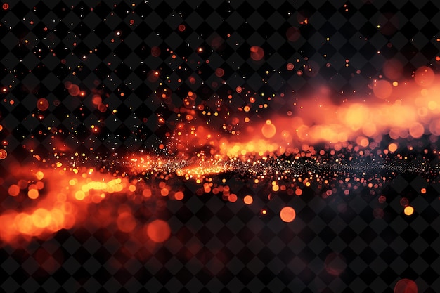 PSD fire flames on a black background