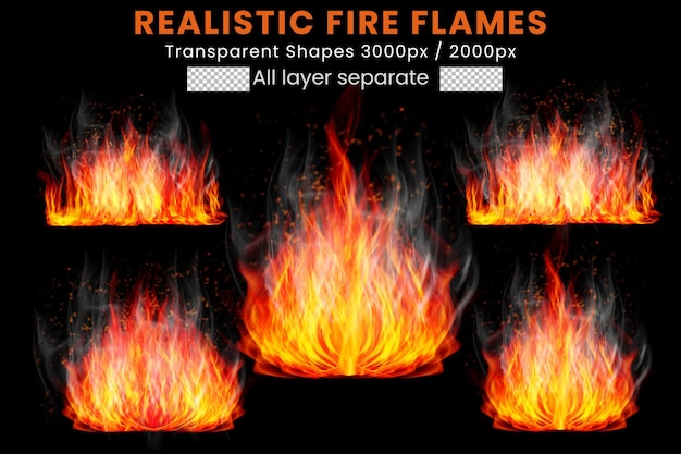 PSD fire isolate background