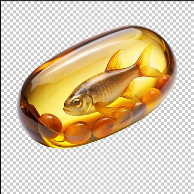 PSD fish oil bursting from a whole fresh mackerel